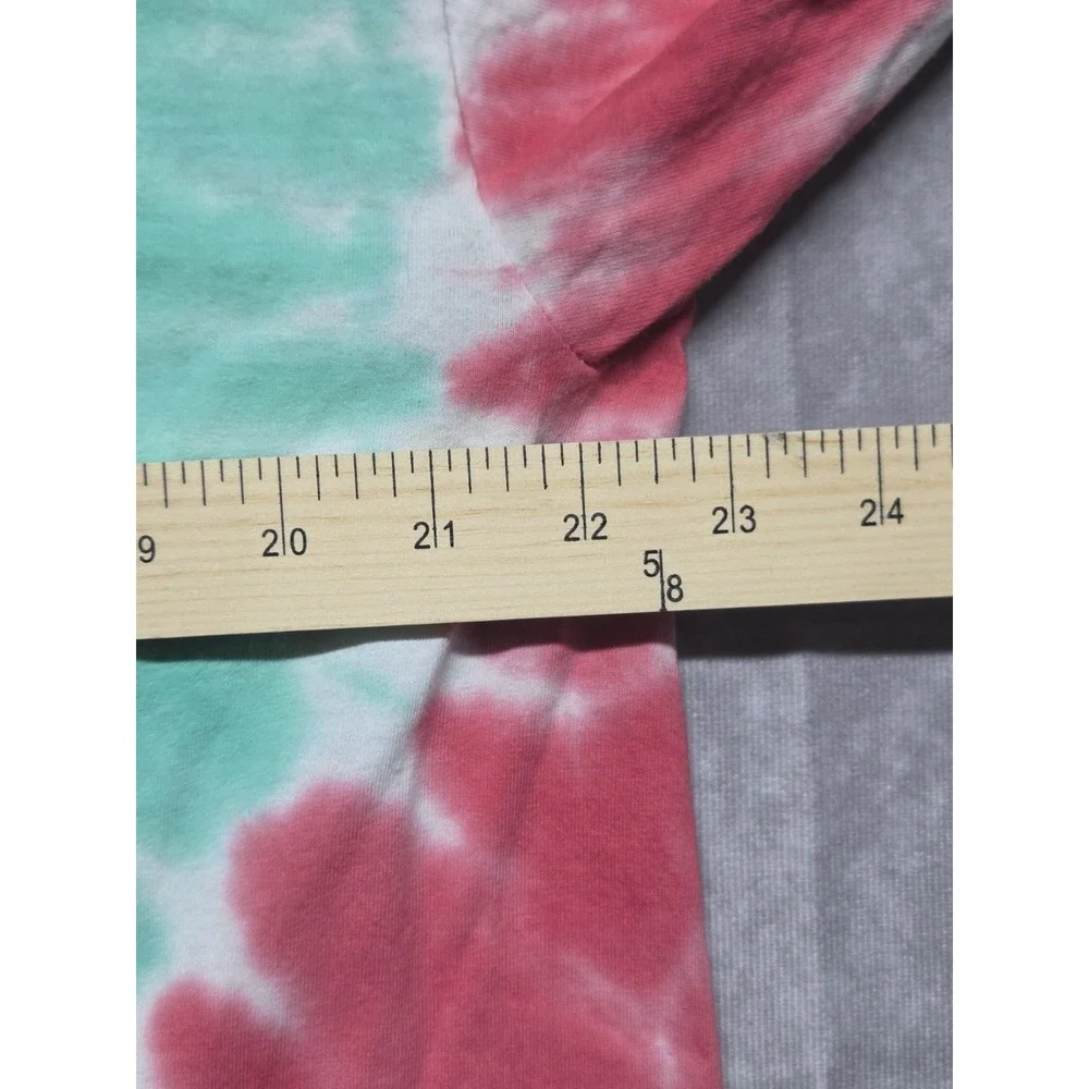 RUGRATS Nickelodeon Multicolor Tie Dye Long Sleeve T Shirt 1X Christmas 90's